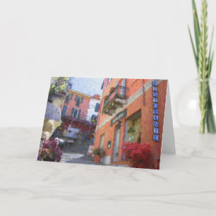 "Ristorante Bilacus, Bellagio" Greeting Card