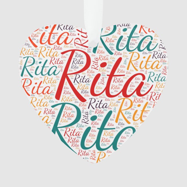 Rita Ornament (Front)