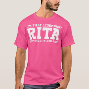 Rita Personal Name Women Girl Funny Rita T-Shirt