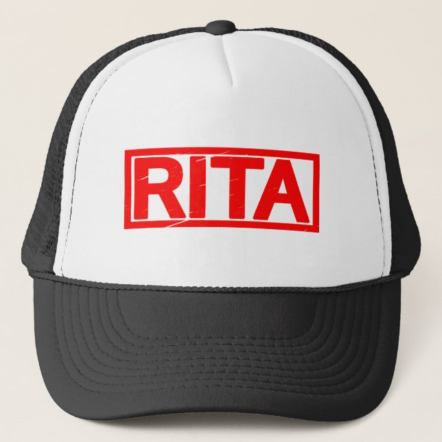 Rita Stamp Trucker Hat (Front)
