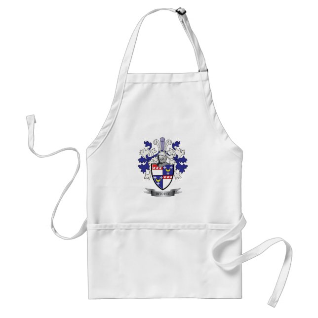 Ritchie Family Crest Coat of Arms Standard Apron (Front)