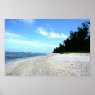 Ritidian Beach - Guam Poster