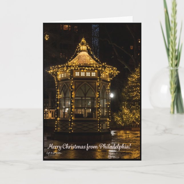 Rittenhouse Square Christmas Card (Front)