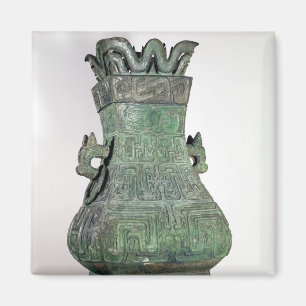 Ritual 'Hu' vase, Chou Dynast Magnet