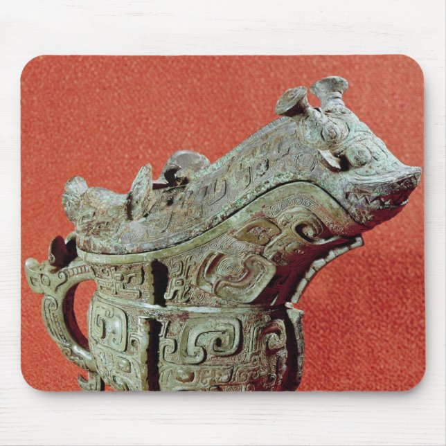Ritual 'kuang' wine mixer in the shape of mouse pad (Front)