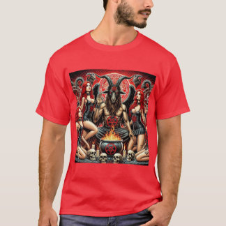 Ritual of Power: The Irony of Baphomet T-Shirt