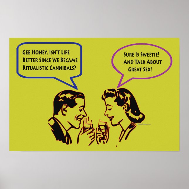 Ritualistic Cannibals Poster (Front)