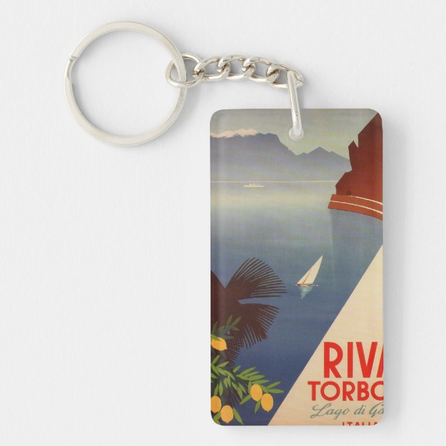 Riva Torbole, Lago di Garda Key Ring (Front)