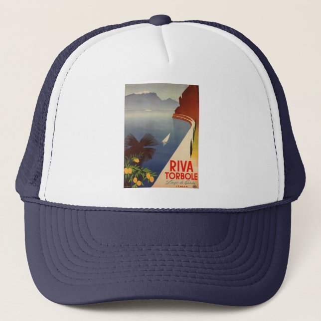 Riva Torbole, Lago di Garda Trucker Hat (Front)