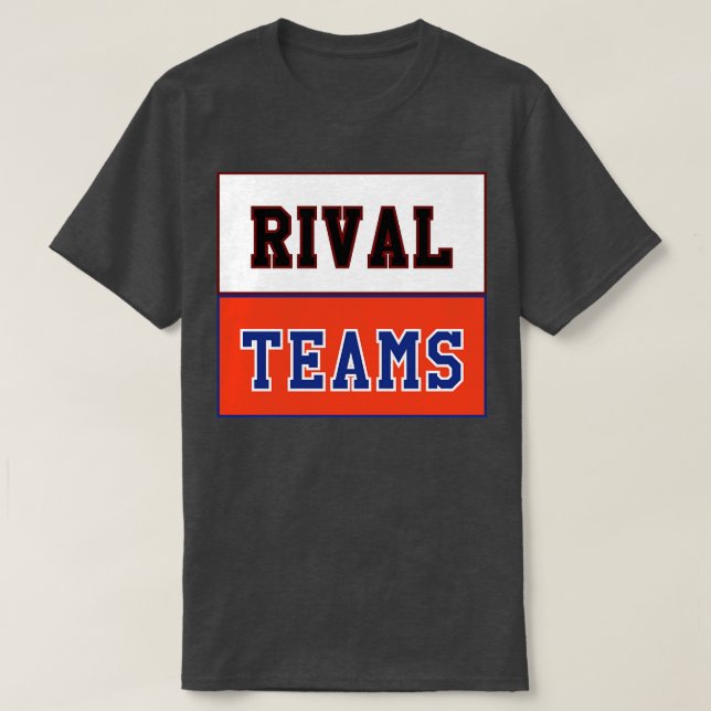 Rival Teams South olina vs Florida T-Shirt (Design Front)