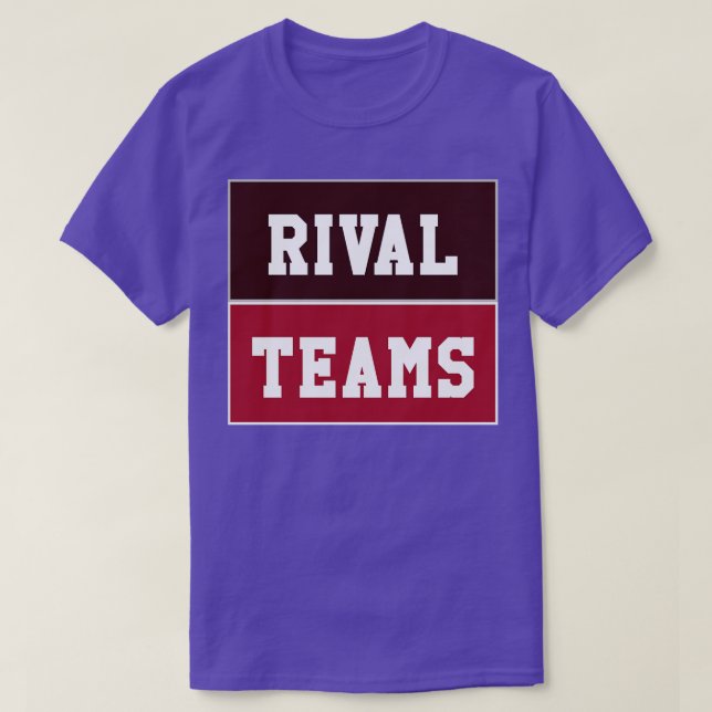 Rival Teams Texas AM vs Arkansas TShirt (Design Front)