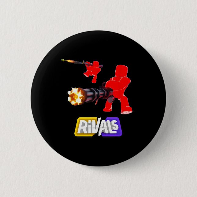 Rivals Game Merch  6 Cm Round Badge (Front)