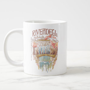 RIVENDELL™ Fellowship Watercolor Illustration Large Coffee Mug
