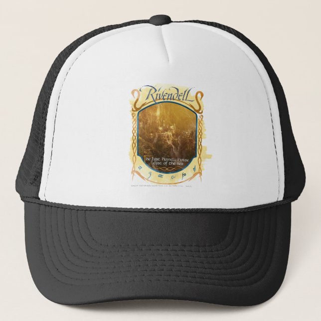 Rivendell Graphic Trucker Hat (Front)