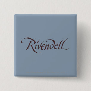 Rivendell Name Solid 15 Cm Square Badge