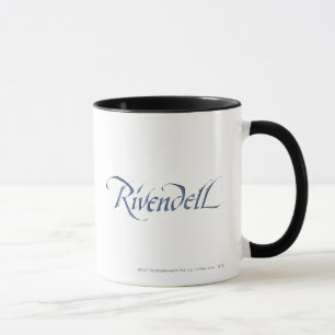 Rivendell Name Textured Mug