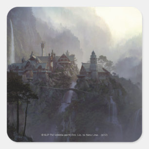 Rivendell Square Sticker