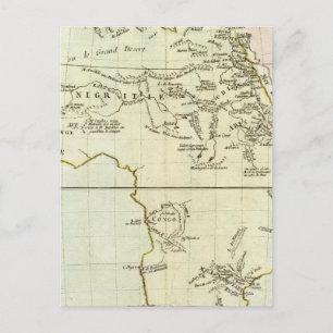 River and Mountains of Africa Postcard