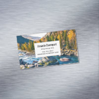 River and Mountains Scenic Photo