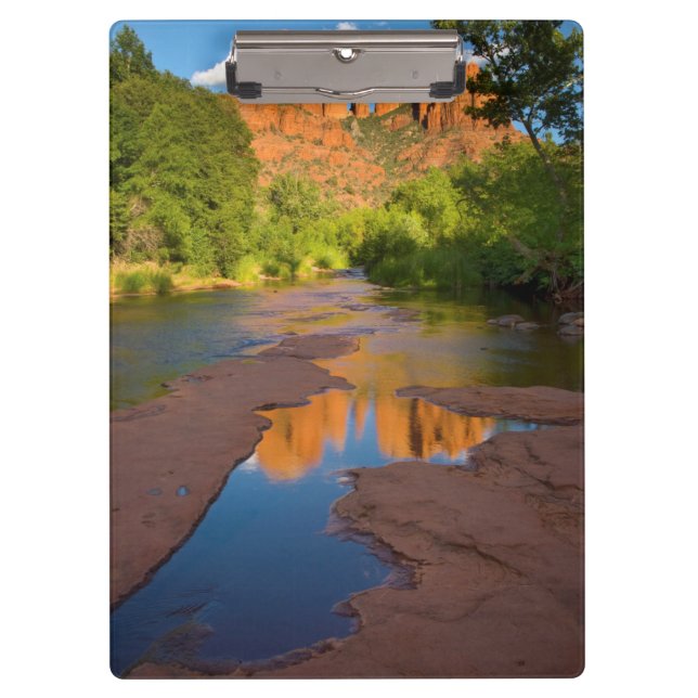 River at Red Rock Crossing, Arizona Clipboard (Front)