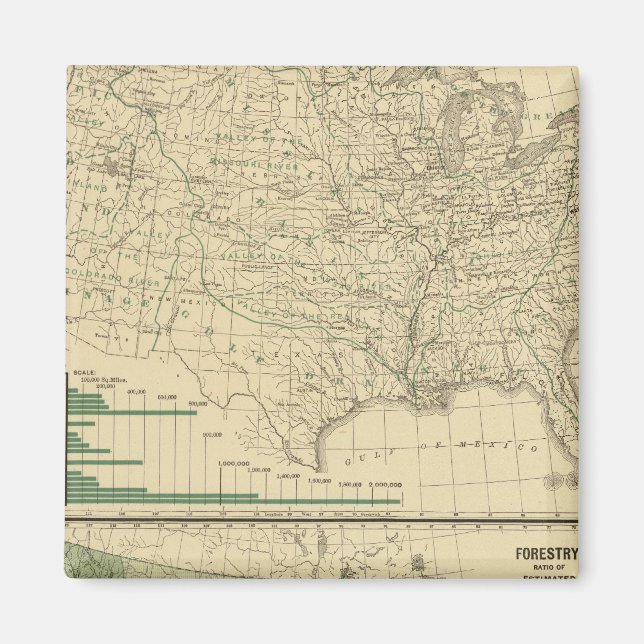 River basins, Forestry Magnet (Front)