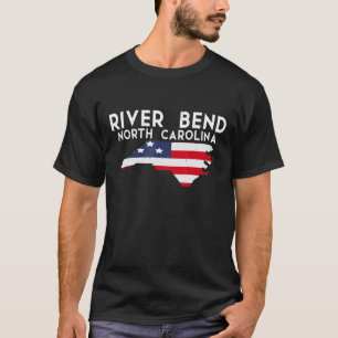 River Bend North Carolina USA State America Travel T-Shirt