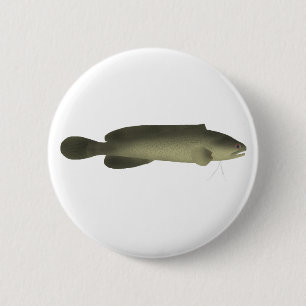 River Blackfish Print, Value Poster Paper (Matte) 6 Cm Round Badge