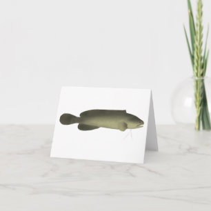 River Blackfish Print, Value Poster Paper (Matte) Note Card