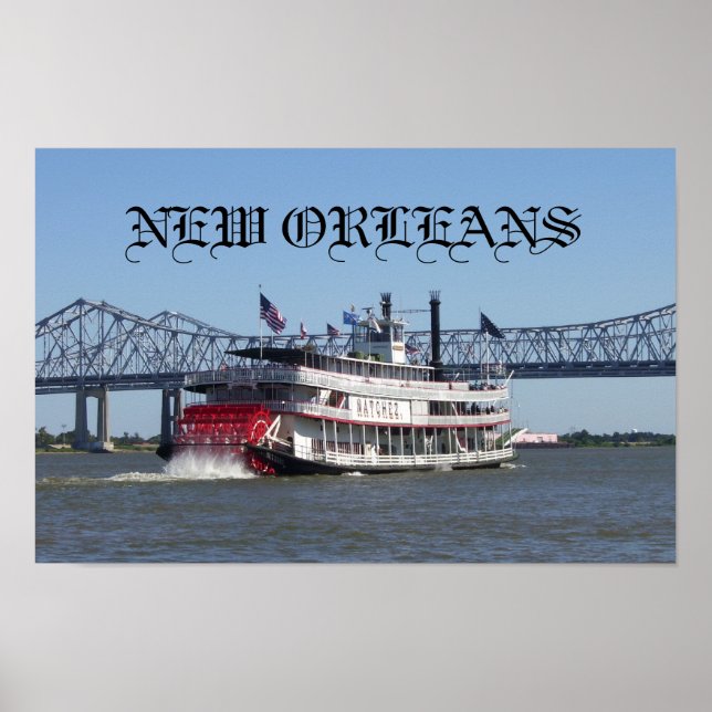 River Boat Poster (Front)