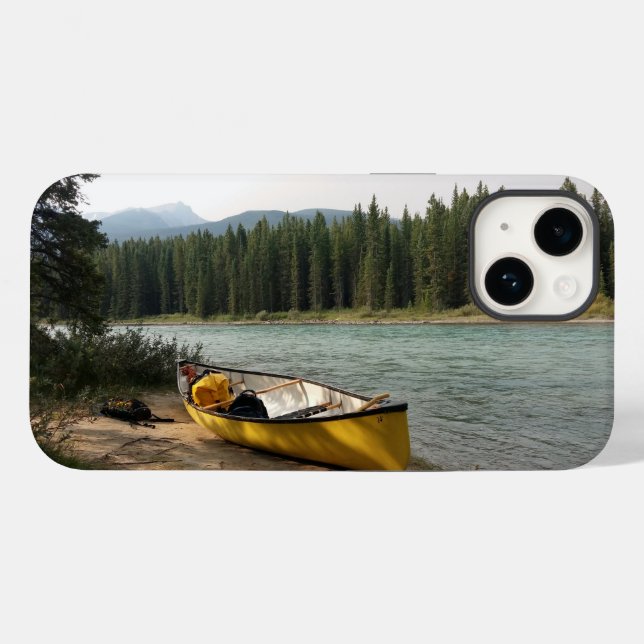 River Canoe Case-Mate iPhone Case (Back (Horizontal))
