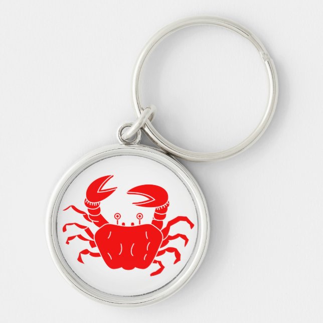 River Crab Key Ring (Front)