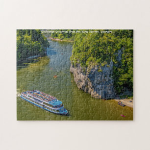 River Danube Germany. Jigsaw Puzzle