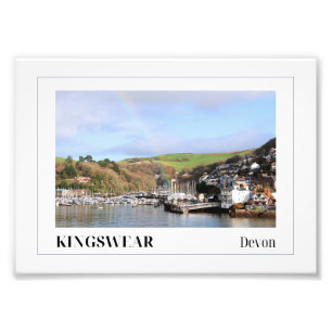 River Dart Rainbow, Kingswear, Devon Photo Print