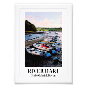 River Dart, Stoke Gabriel, Devon Photo Print