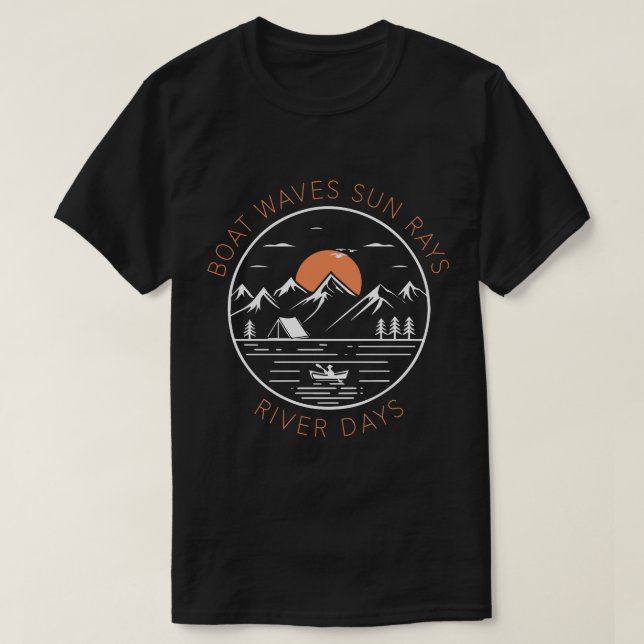 River Days T-Shirt (Design Front)