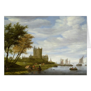 River Estuary with a castle