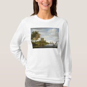 River Estuary with a castle T-Shirt