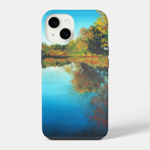 River Fall Autumn Landscape iPhone 14 Case