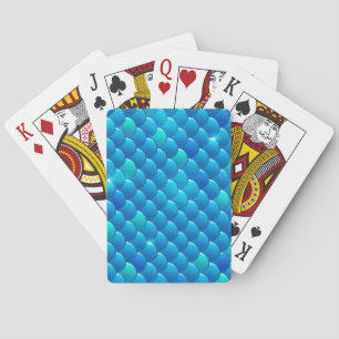 river fish scales playing cards