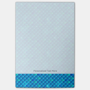 river fish scales post-it notes