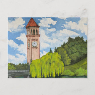 River Front Park View Postcard