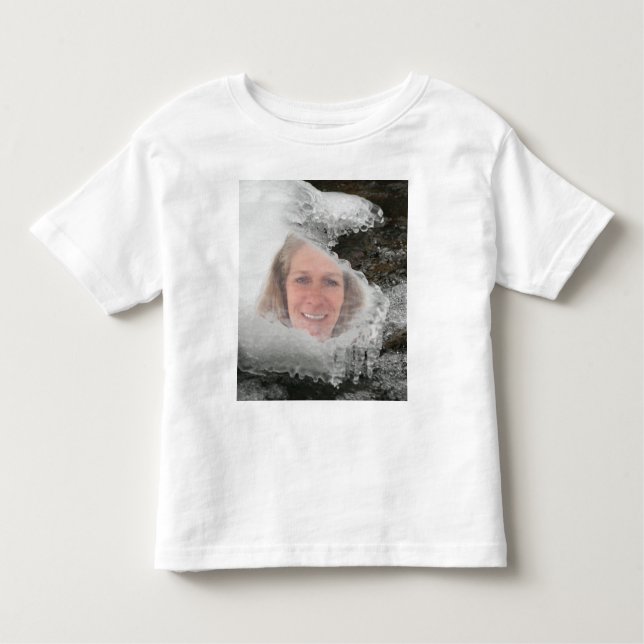 River Icicles Photo Frame Toddler T-Shirt (Front)