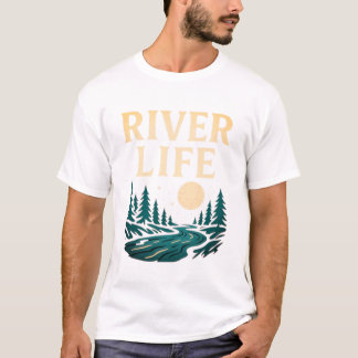 River Is Life Men’s Basic T-Shirt 