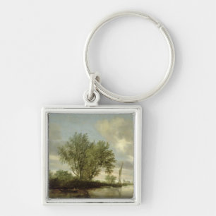 River Landscape, 1645 Key Ring