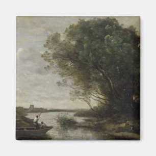 River Landscape Magnet