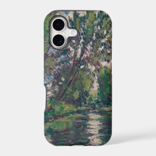 River Landscape Neo-Impressionist iPhone Case