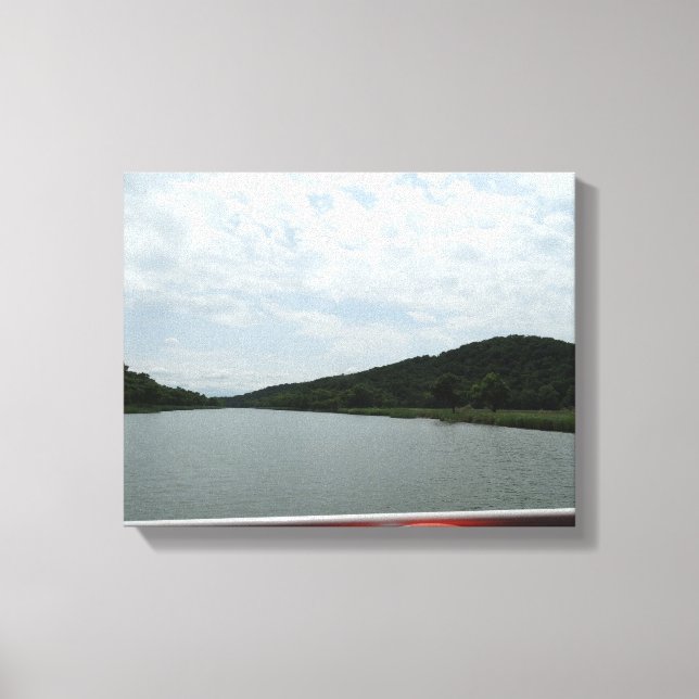 River Landscape Photography Canvas Print Decor (Front)