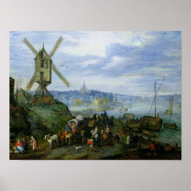 River Landscape Poster (Front)