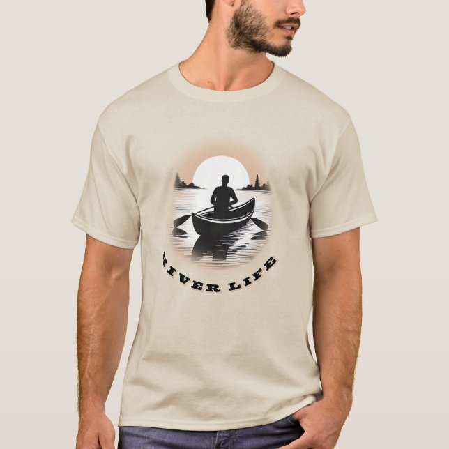 River Life Boat T-Shirt (Front)