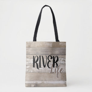 River Life Tote Bag